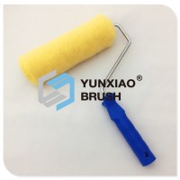 Yellow Polyester Paint Roller Brush