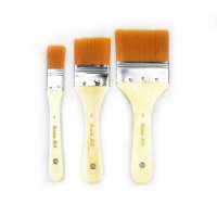 Hot Sale 3 Pack Bamboo Professional Paint Brush