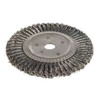 Twisted Steel Wire Polishing Disc Brush