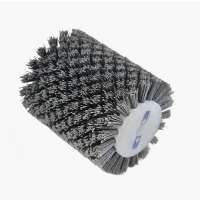 P80 P120 P240 Wheel Drum Burnishing Abrasive Wire Drawing Polishing Brush