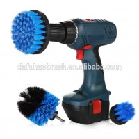 Disc Dome Shape Electric Car Care Carpet Cleaning Rotary Drill Brush