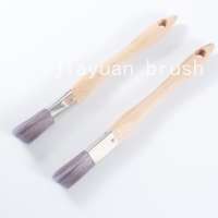 Special-Shaped Chemical Fiber Wooden Handle Paint Brush