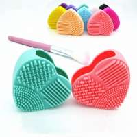 Factory for Heart Shaped Silica Clear Make up Brushes