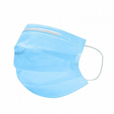 Non-Woven Fabric Disposable Mouth Masks Adult Anti Haze Anti-Dust Mask 50PCS