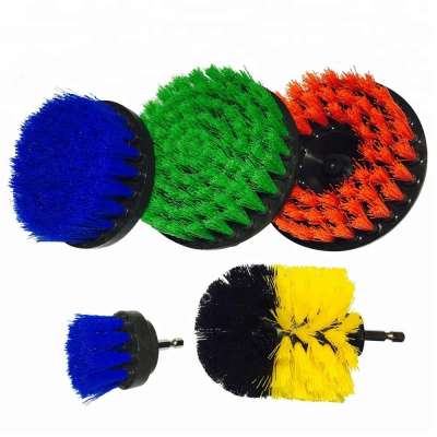 Nylon Drill Brushes for Cleaning House Floor Sofa Dusting Carpet Tyre Rim Drill Clean Brush