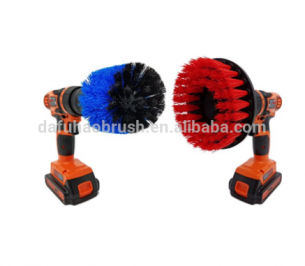 Factory produce power scrubber scrub brush drill for drill attachment