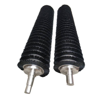 Abrasivel Nylon Cylinder Roll Spiral Brush For Washing Machine