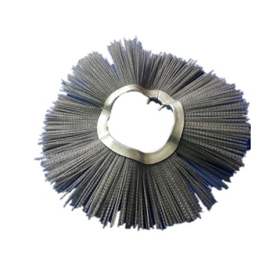 China Factory Pp Wire Road Sweeper Brush With Best Quality For Bobcat Machine