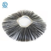 Round Disc Type Road Wafer Steel Wire Sweeper Brush