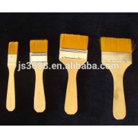 Hot sell soft yellow wool brush for gold leaf gilding