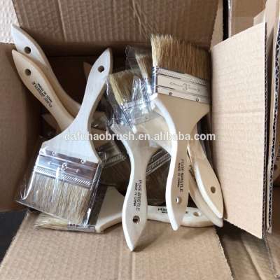 Natural disposable Bristle Chip Paint Brush wholesale